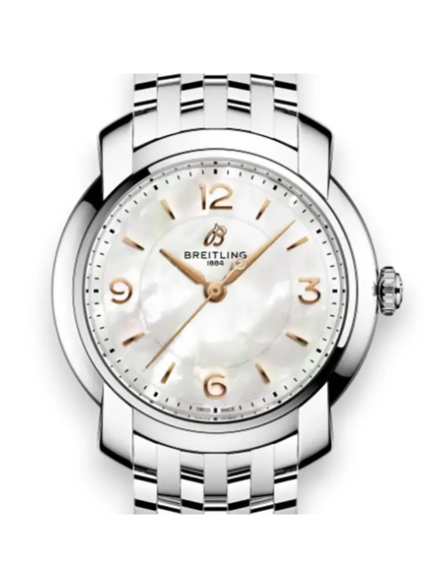 Женские часы Breitling Premier Quartz A77330121A2A1 — изображение 1 из 1, оттенок серебряный