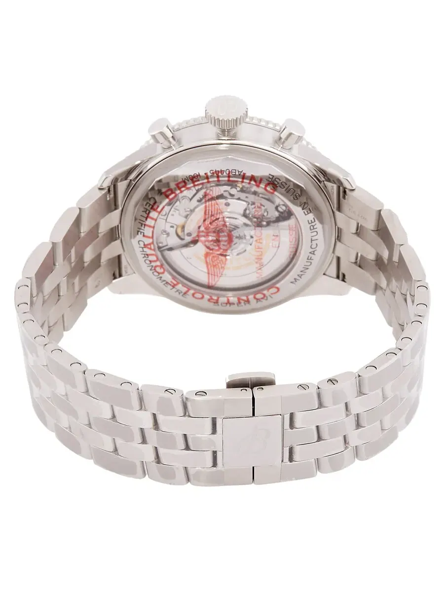 Часы Breitling Super AVI B04 Tribute To Vought GMT 46 мм с синим циферблатом AB04451A1C1A1 — изображение 3 из 3