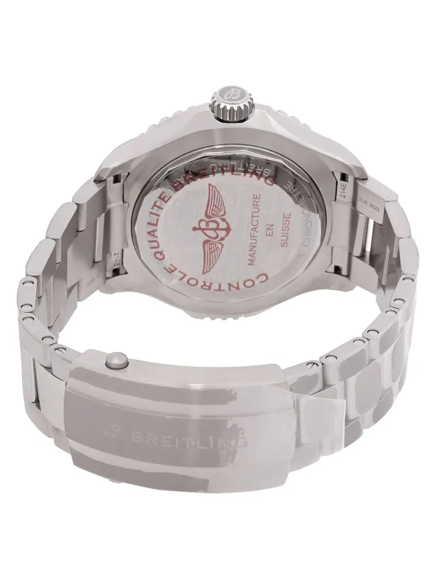 Мужские часы Breitling Superocean 46 мм Automatic Super Diver с зеленым камуфляжным циферблатом E10379D31L1E1