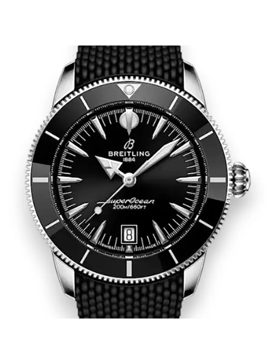 Мужские часы Breitling Superocean Automatic с черным циферблатом AB3111241B1S1 — изображение 1 из 6, оттенок черный