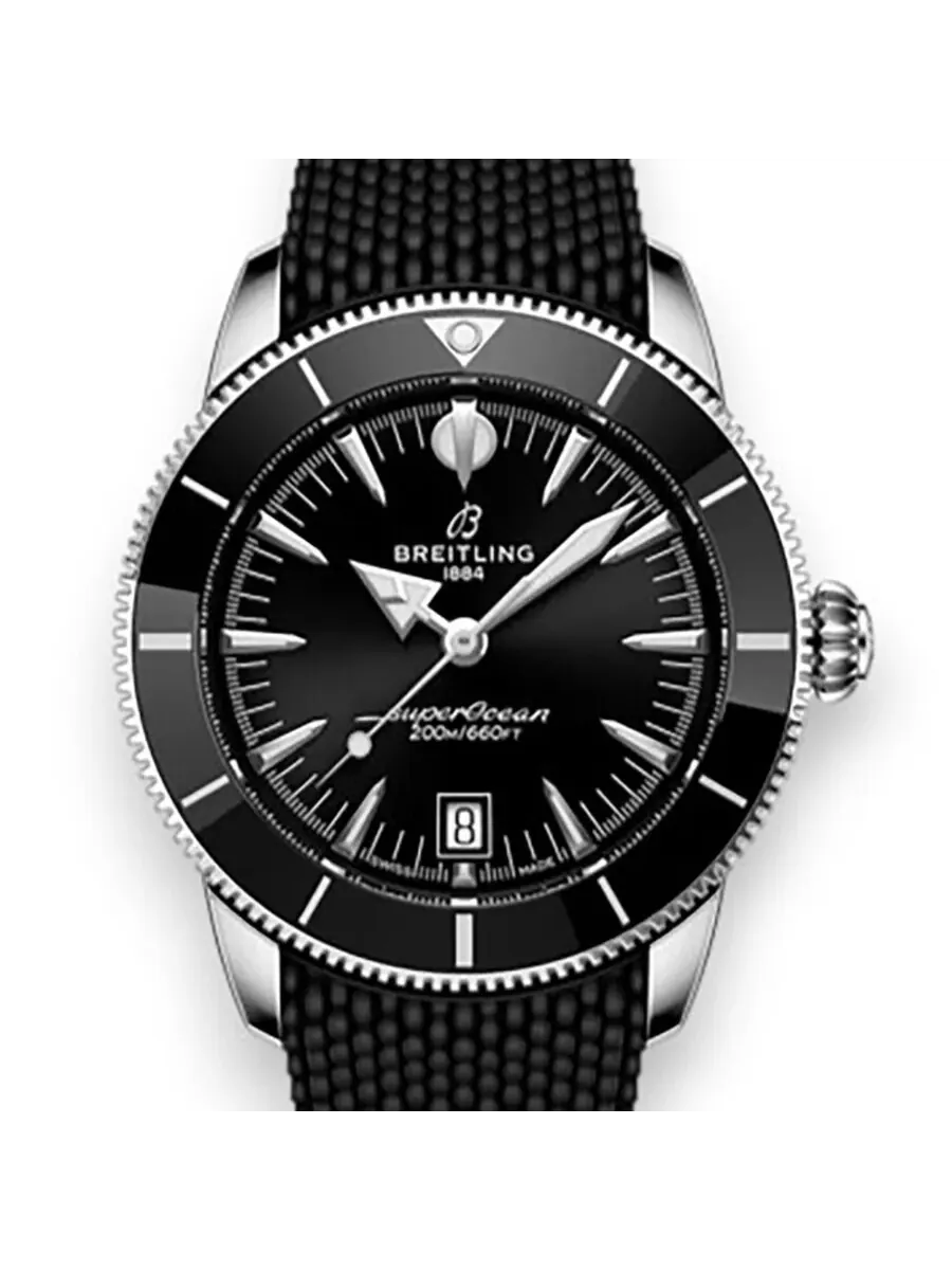 Мужские часы Breitling Superocean Automatic с черным циферблатом AB3111241B1S1 — изображение 2 из 6, оттенок черный