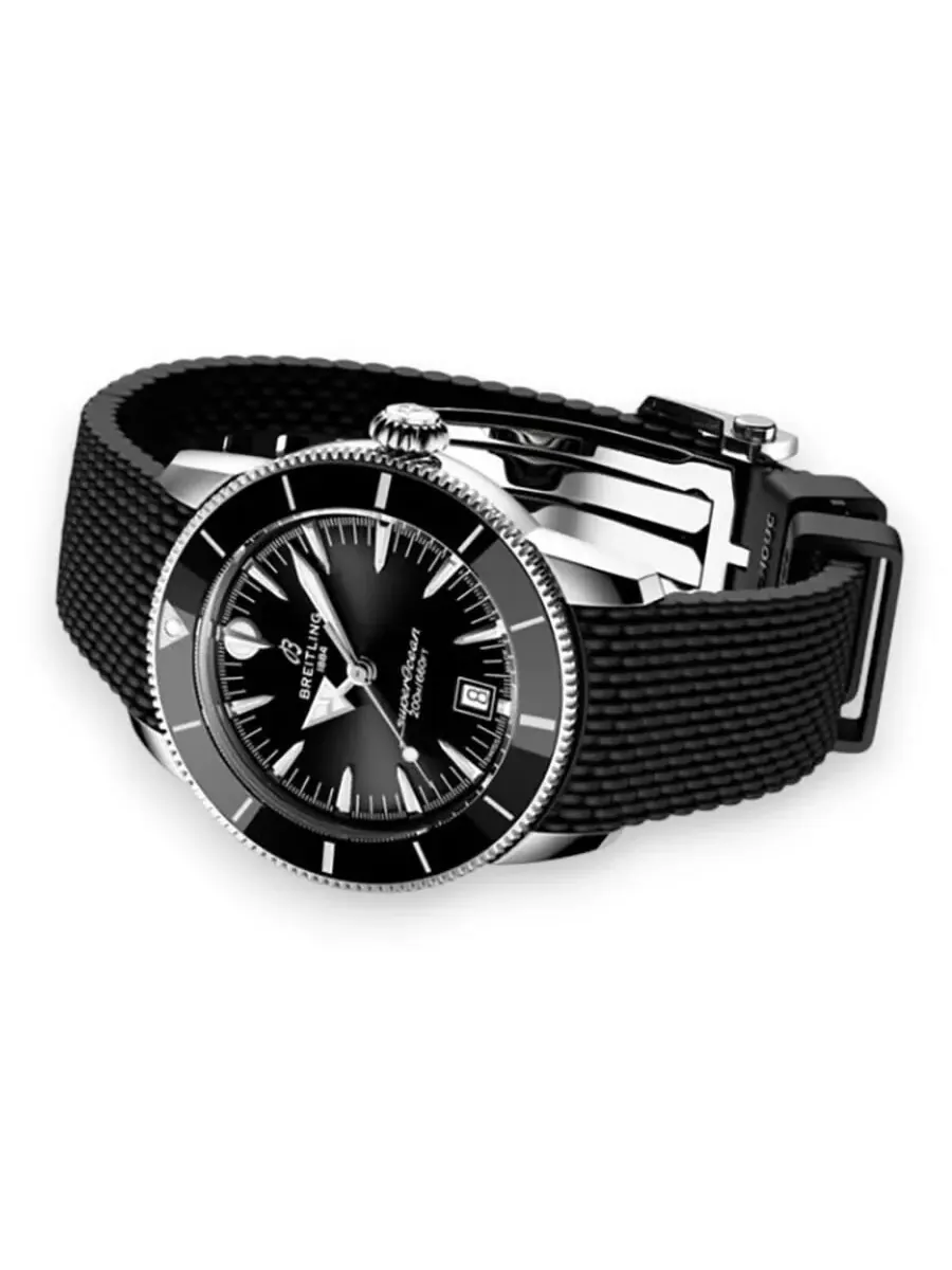 Мужские часы Breitling Superocean Automatic с черным циферблатом AB3111241B1S1 — изображение 5 из 6, оттенок черный