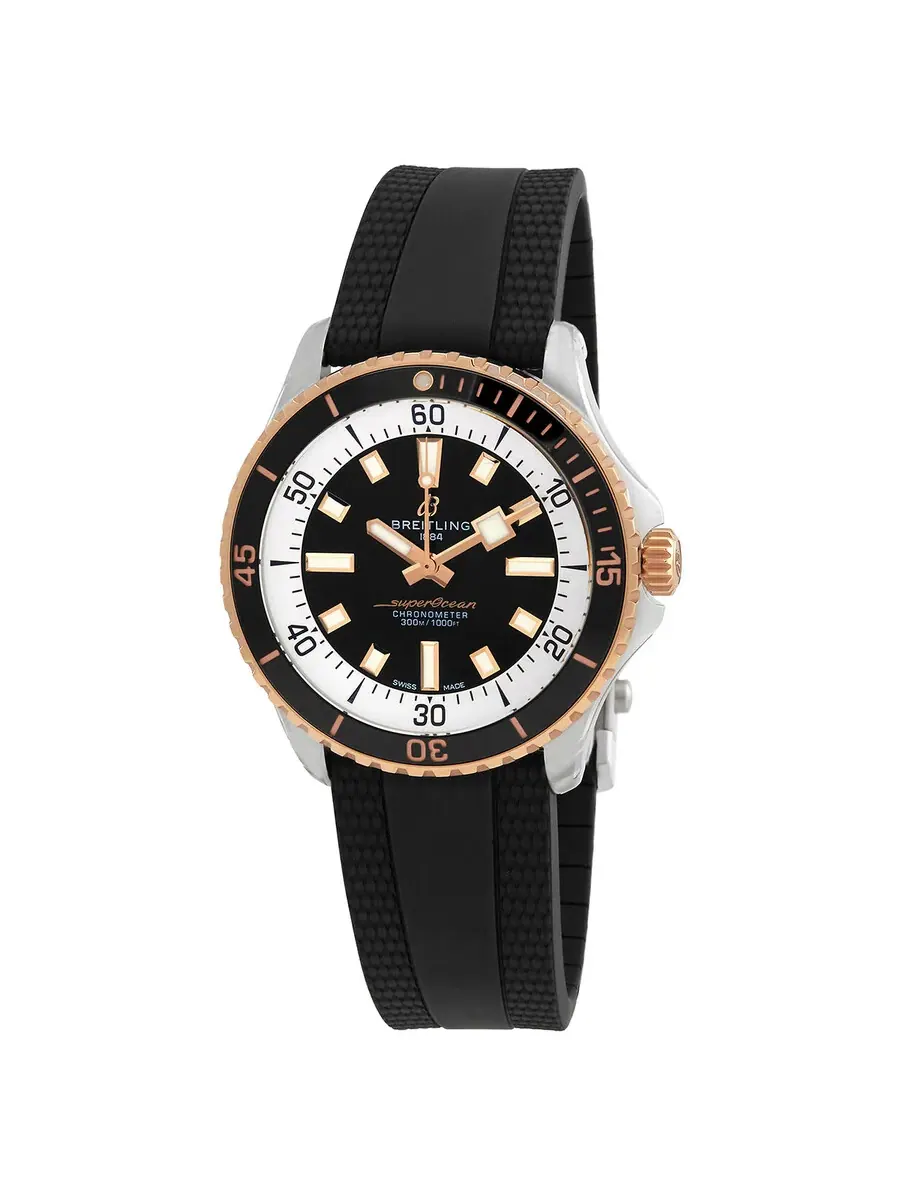 Мужские часы Breitling Superocean Automatic Chronometer с черным циферблатом U17375211B1S1 — изображение 1 из 3
