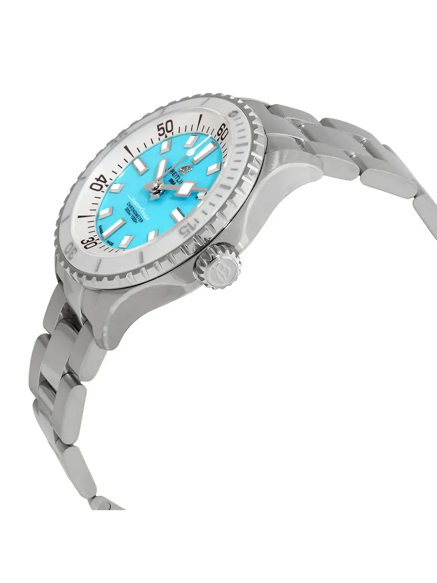 Мужские часы Breitling Superocean 36 Automatic Chronometer с синим циферблатом A17377211C1A1 — изображение 2 из 3