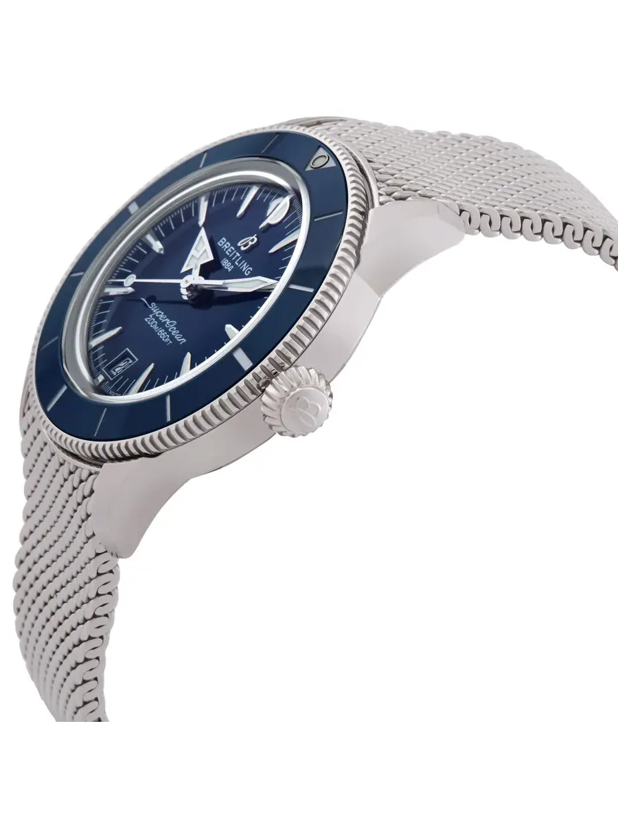 Мужские часы Breitling Superocean Heritage Automatic с синим циферблатом AB3111161C1A1 — изображение 2 из 3, оттенок синий