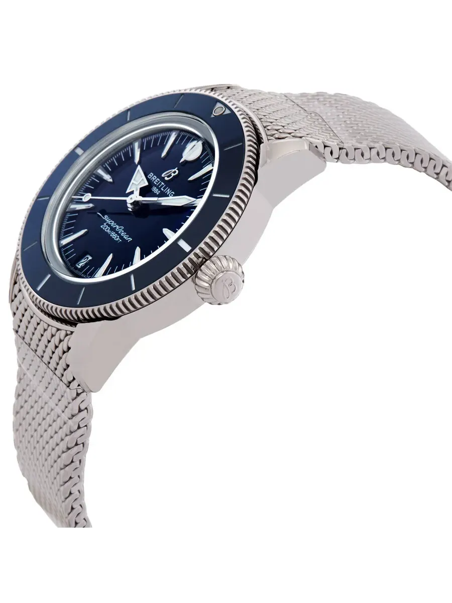 Часы Breitling Superocean Heritage Automatic с синим циферблатом унисекс A10390161C1A1 — изображение 2 из 3, оттенок синий