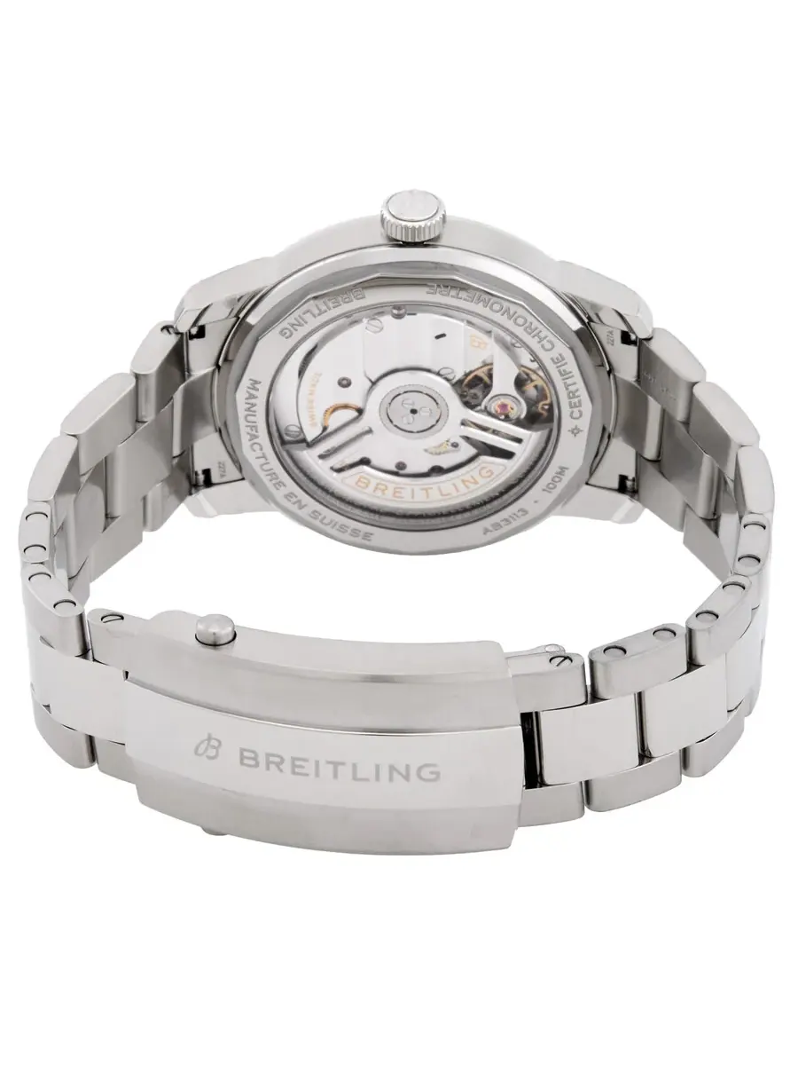 Мужские часы Breitling Top Time B31 с ручным заводом, хронометром и синим циферблатом AB3113A71C1A1 — изображение 3 из 3