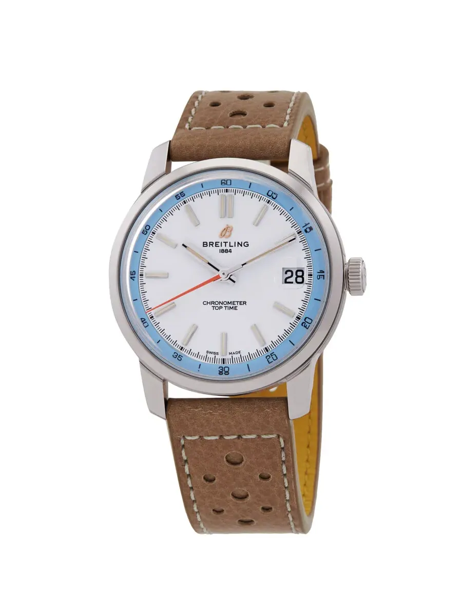 Мужские часы Breitling Top Time B31 с ручным заводом и хронометром AB3113281A1X1 — изображение 1 из 3, оттенок серебряный