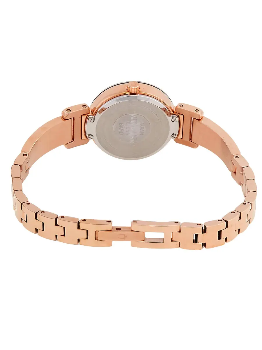 Женские часы Bulova Marc Anthony кварцевые с черным циферблатом и бриллиантами 97P163 — изображение 3 из 3, оттенок черный