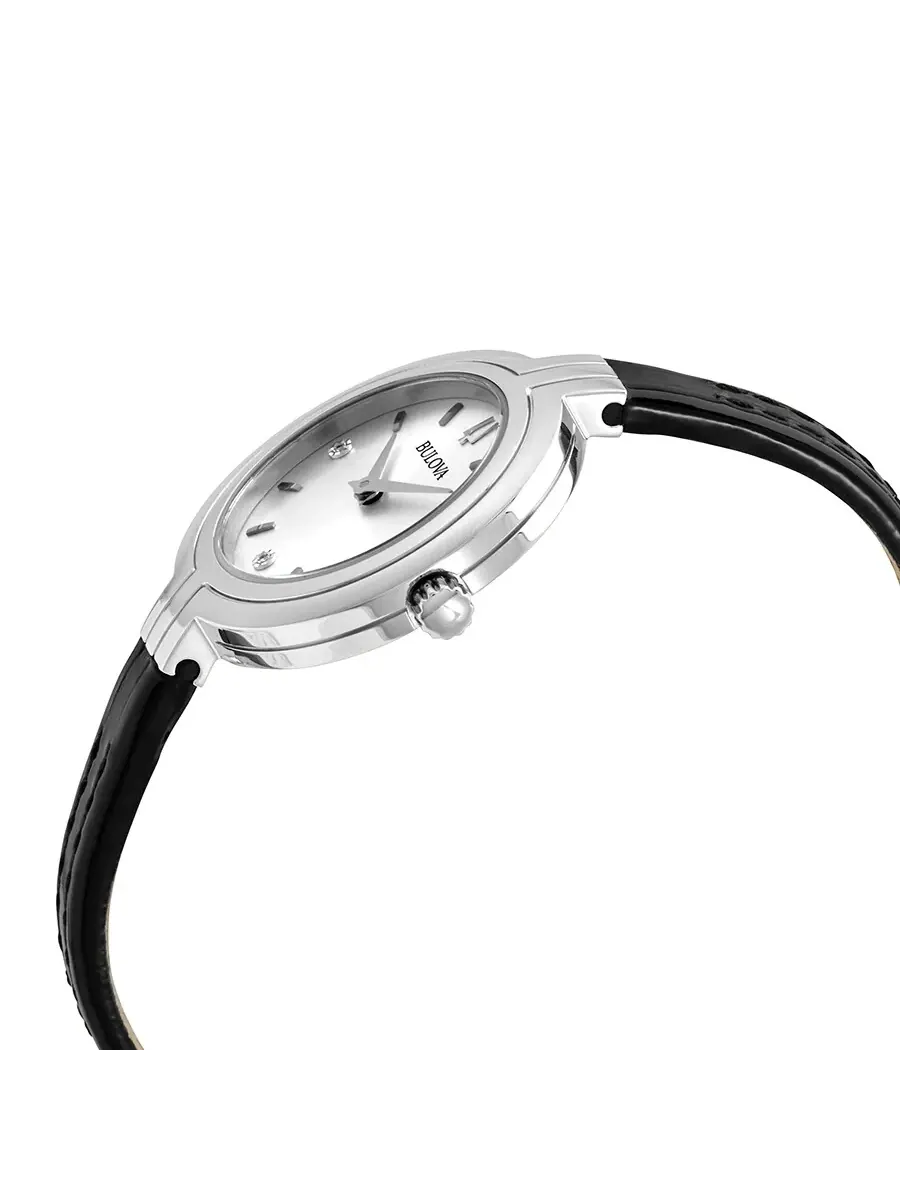 Женские часы Bulova Rhapsody Quartz с серебристым циферблатом 96P211 — изображение 2 из 3, оттенок серебряный