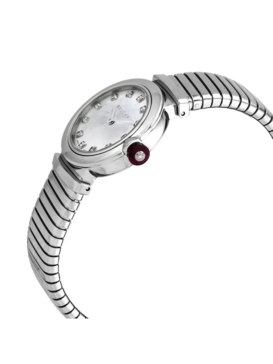 Женские часы Bvlgari Quartz Diamond 103101 — изображение 2 из 3, оттенок серебряный