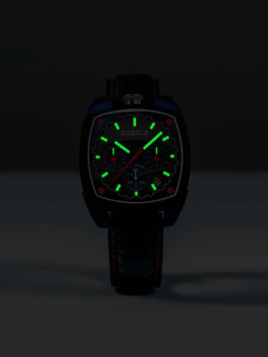 Мужские часы Cadola Taurus Chronograph Quartz с серым циферблатом CD-1060-04 — изображение 3 из 4, оттенок черный