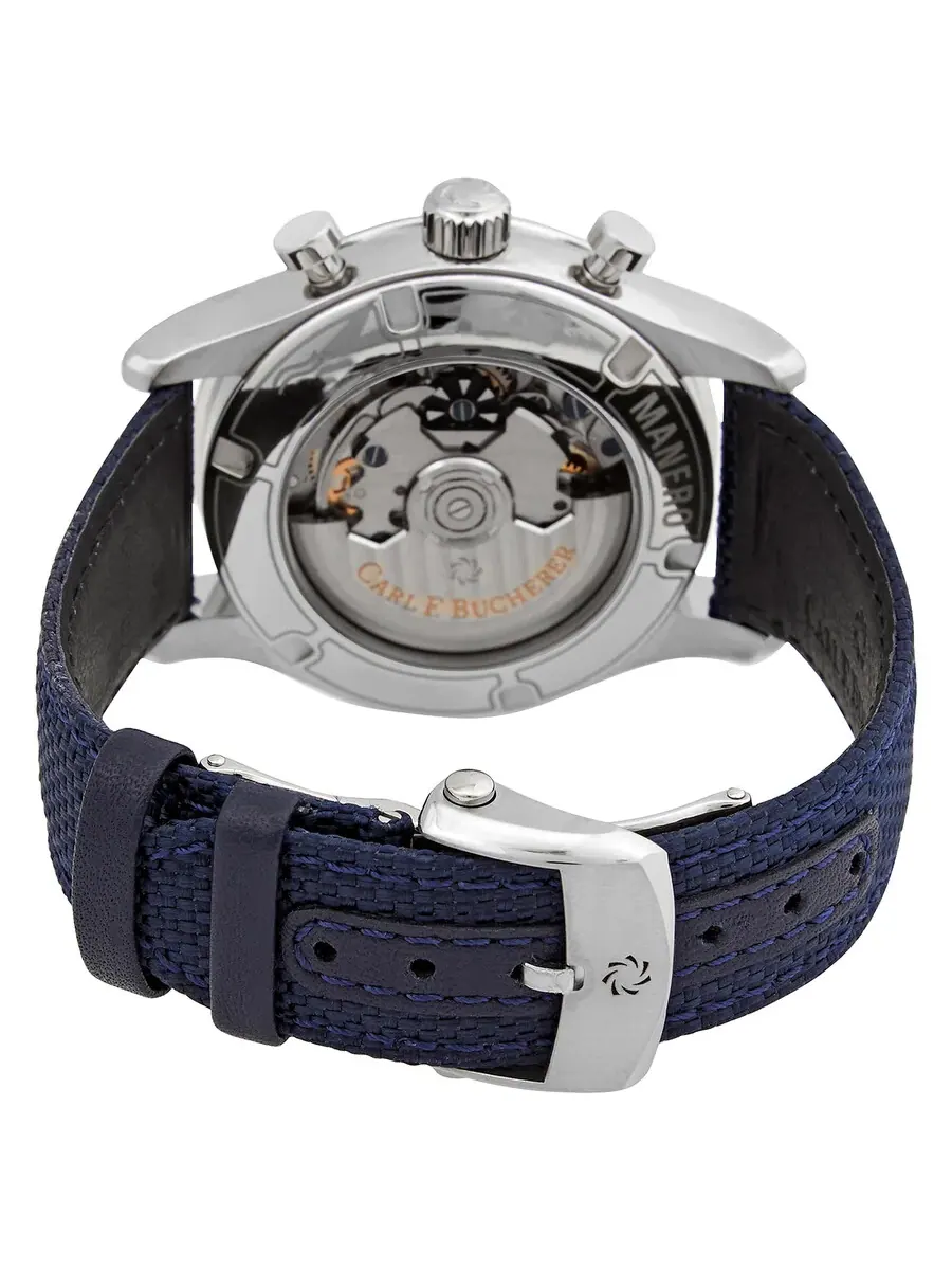 Мужские часы Carl F. Bucherer Manero Flyback Chronograph Automatic с синим циферблатом 00.10919.08.53.01 — изображение 3 из 3