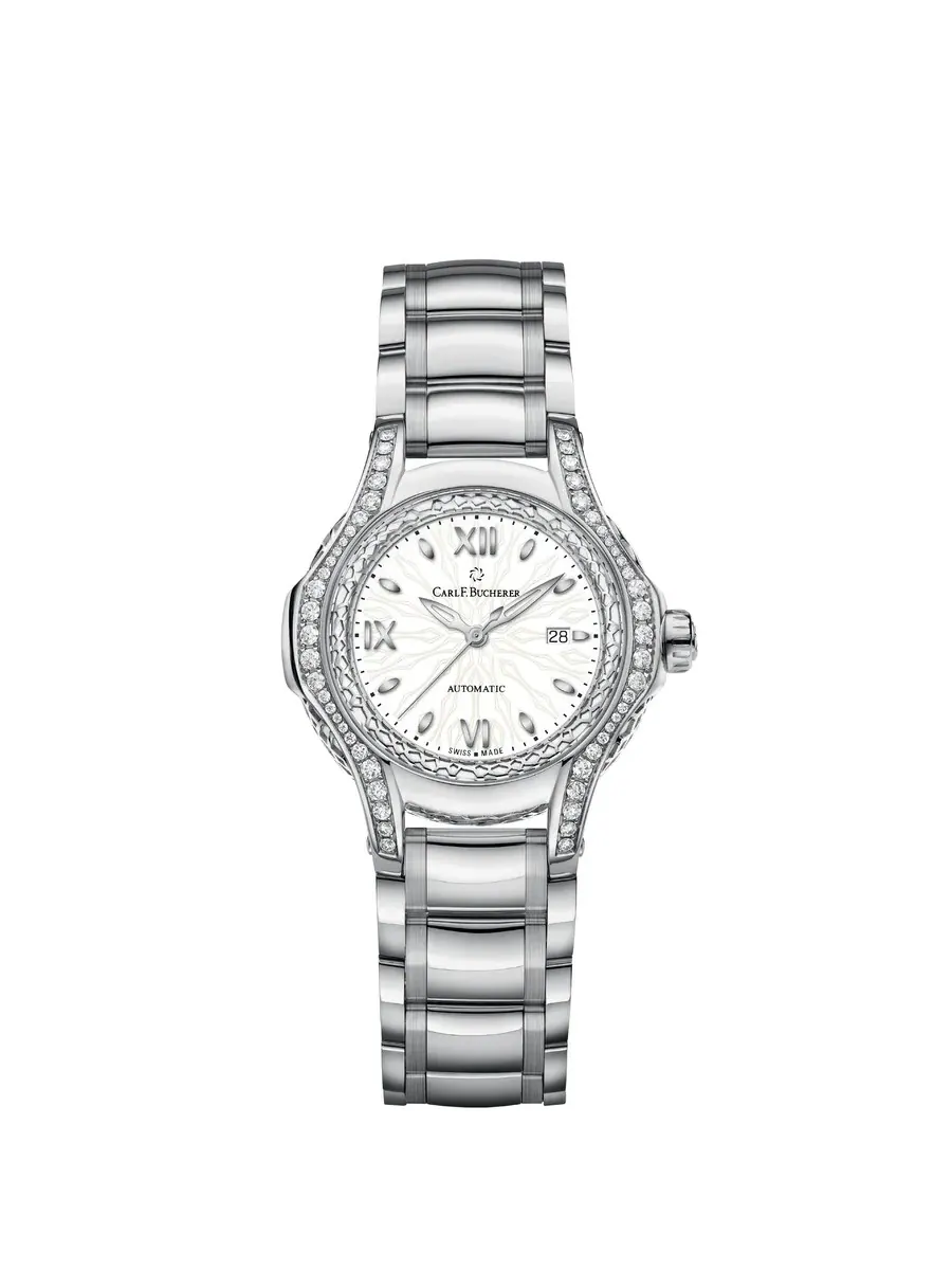 Женские часы Carl F. Bucherer Pathos Diva Automatic 00.10580.08.25.31.01 — изображение 1 из 1, оттенок серебряный
