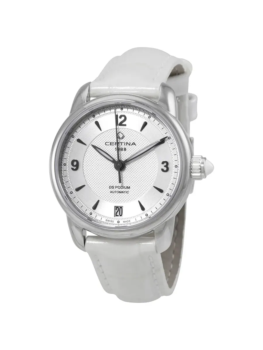 Женские часы Certina DS Podium Automatic с серебристым циферблатом C025.207.16.037.00 — серебристый