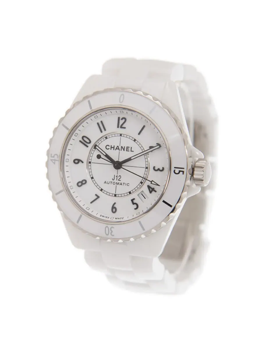 Женские часы Chanel J12 с белым циферблатом H5700 — 4