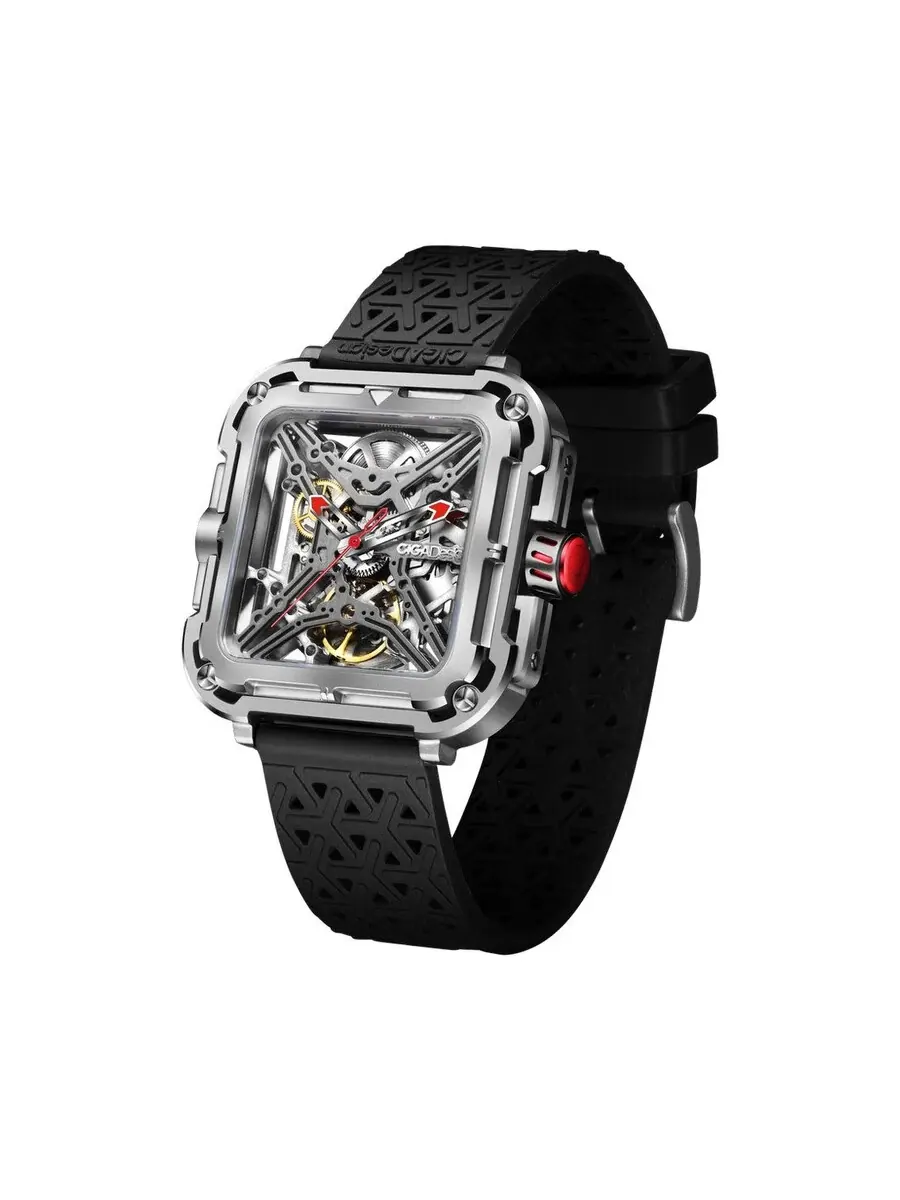 Мужские часы Ciga Design X Series Gorilla Automatic X011-SISI-W25BK — изображение 2 из 4, оттенок серебряный