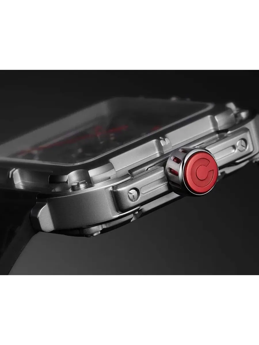 Мужские часы Ciga Design X Series Gorilla Automatic X011-SISI-W25BK — изображение 3 из 4, оттенок серебряный