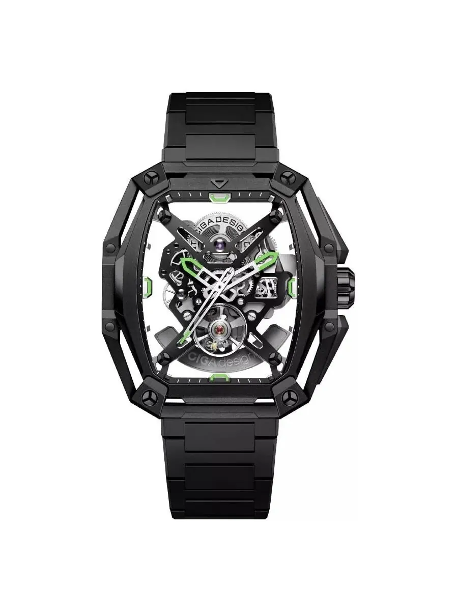 Мужские часы Ciga Design Z Series City Hunter Automatic Z035-BB01-W1B — изображение 1 из 3, оттенок черный