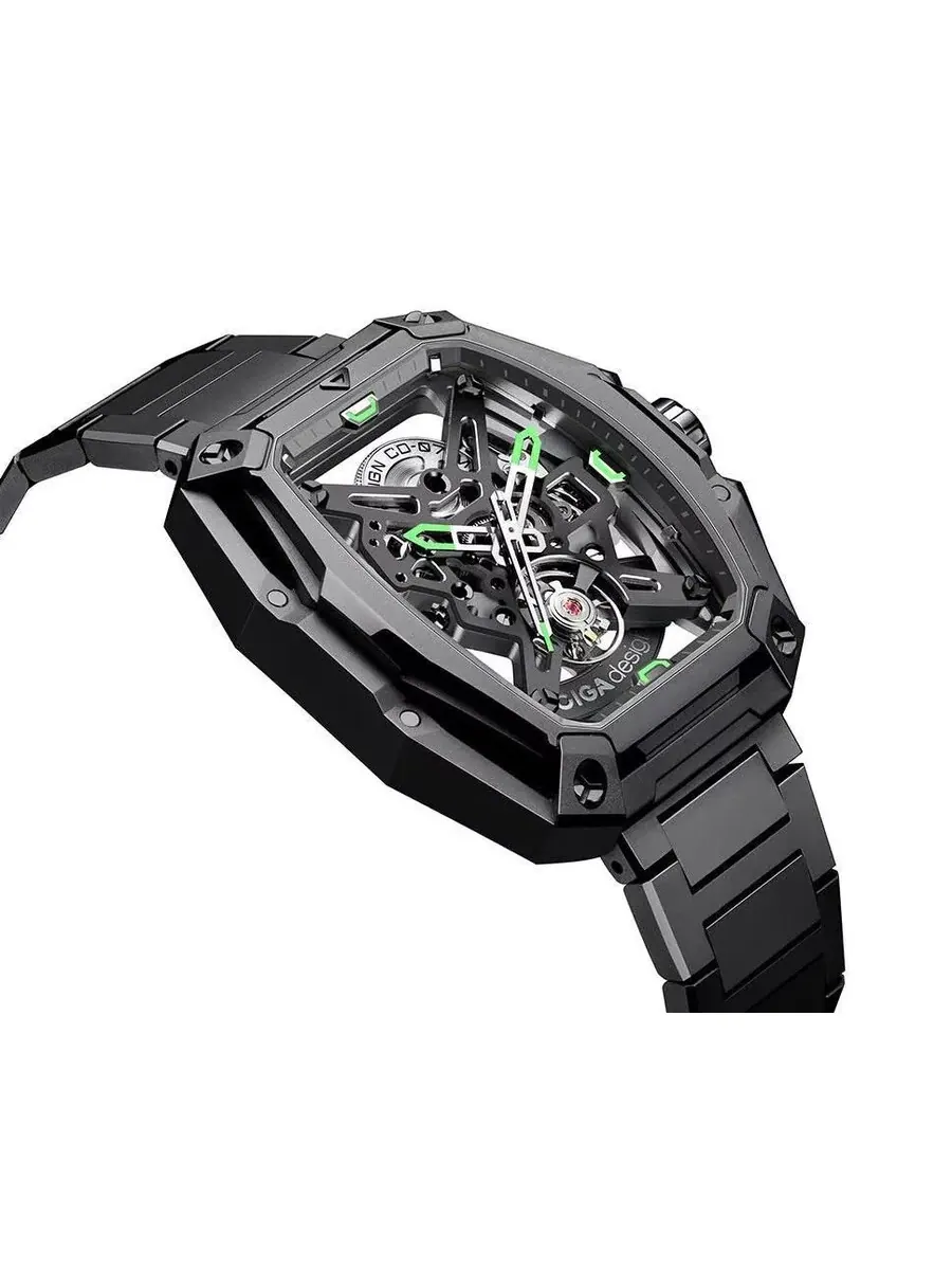 Мужские часы Ciga Design Z Series City Hunter Automatic Z035-BB01-W1B — изображение 3 из 3, оттенок черный