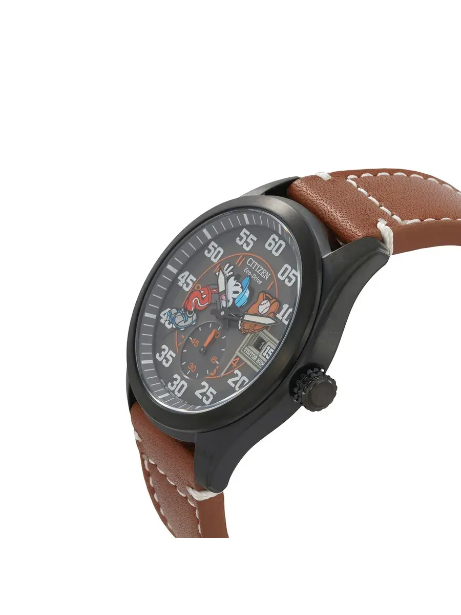 Мужские часы Citizen Black Dial с Микки Маусом BV1089-05W — изображение 1 из 2, оттенок черный