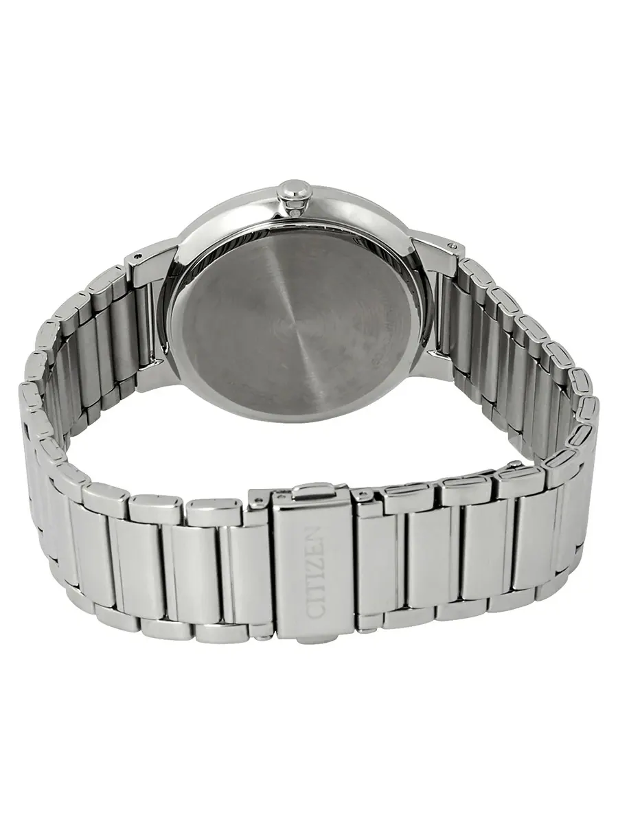 Мужские часы Citizen Corso с черным циферблатом, кварцевые BI5010-59E — изображение 3 из 3, оттенок серебряный