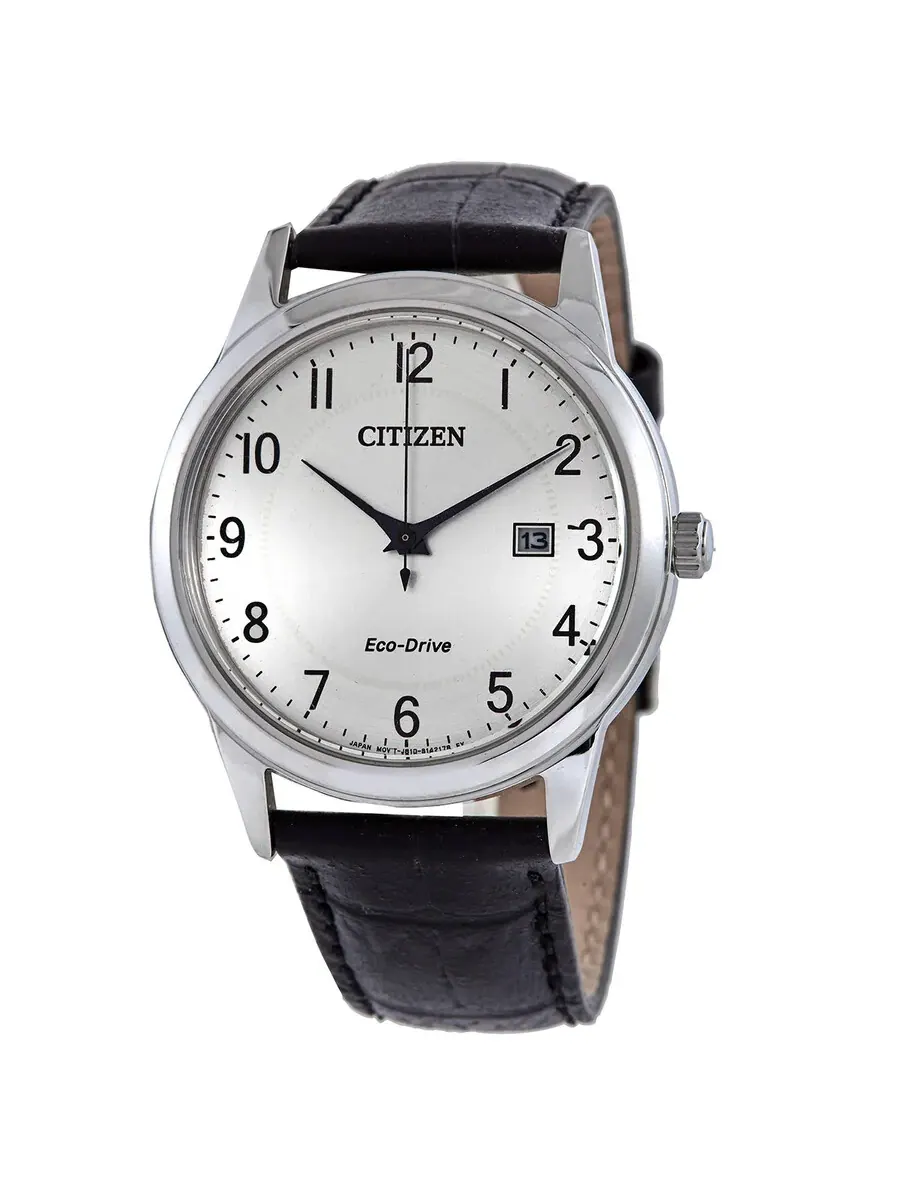 Мужские часы Citizen Corso Eco-Drive с серебристым циферблатом AW1231-07A — изображение 1 из 3, оттенок серебряный