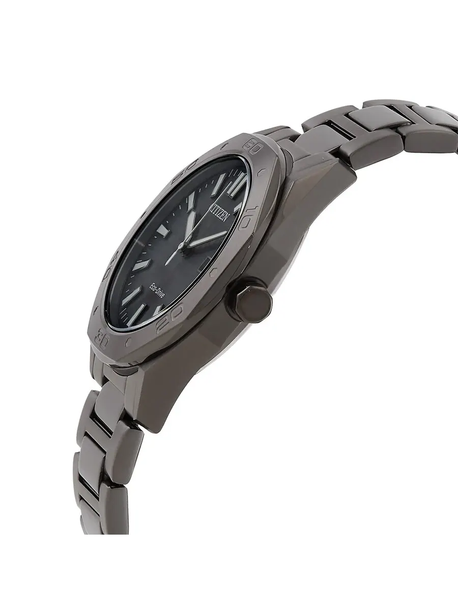 Мужские часы Citizen Eco-Drive с черным циферблатом BM7637-81H — изображение 2 из 3, оттенок черный