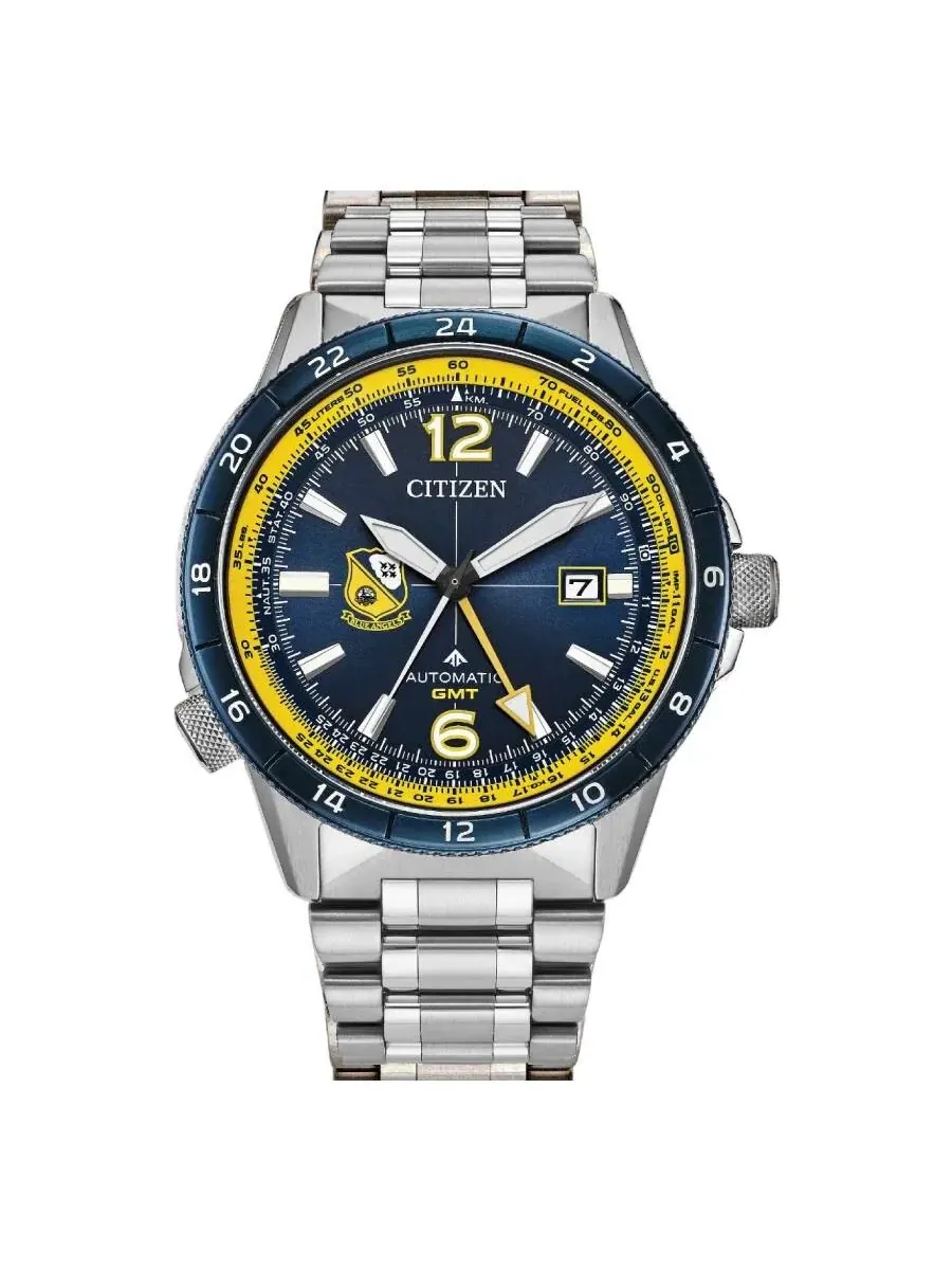 Мужские механические часы Citizen Promaster Air GMT NB6044-54L — изображение 1 из 2, оттенок темно-синий