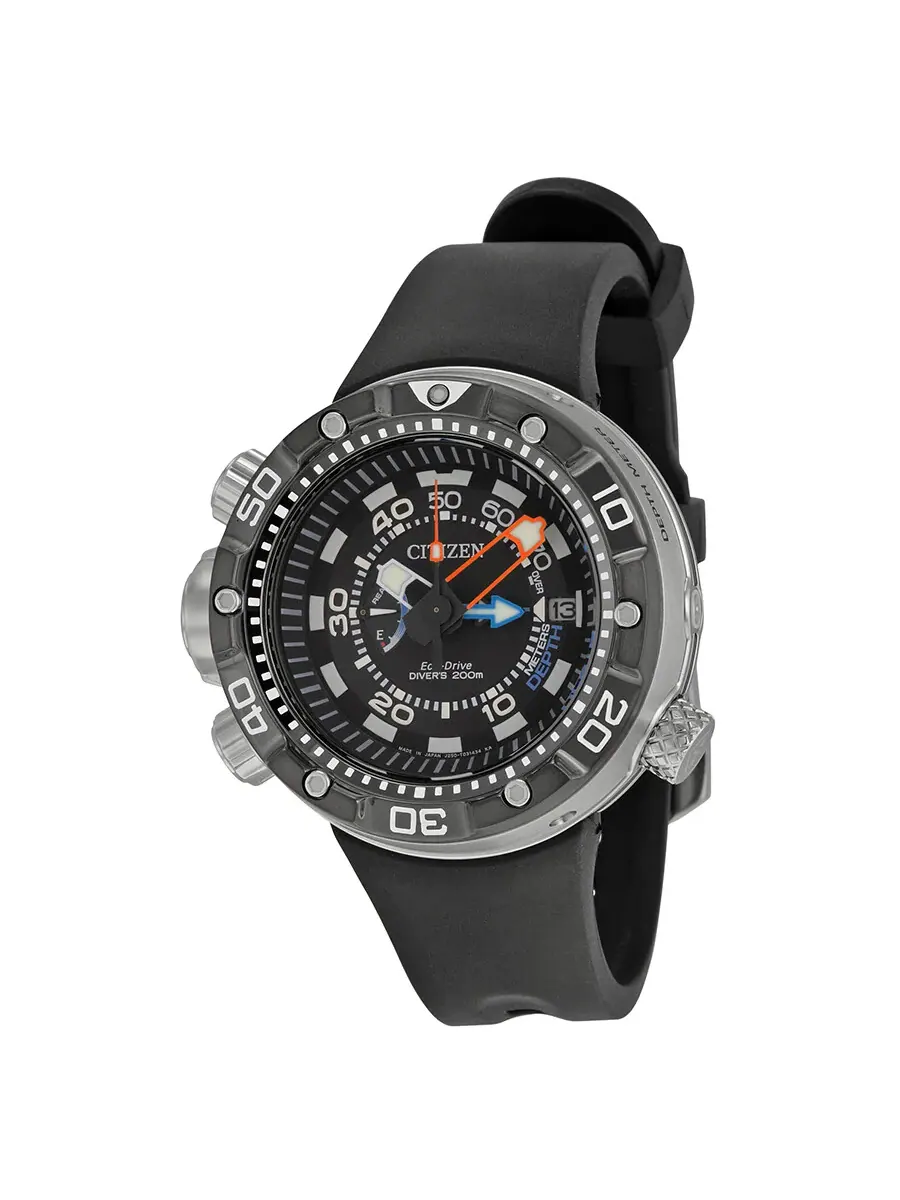 Мужские часы Citizen Promaster Aqualand с глубиномером и технологией Eco-Drive, модель BN2029-01E — изображение 1 из 3
