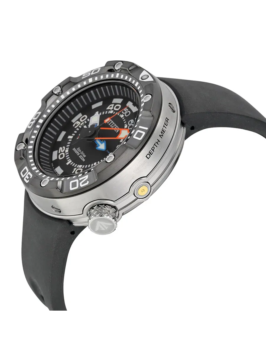 Мужские часы Citizen Promaster Aqualand с глубиномером и технологией Eco-Drive, модель BN2029-01E — изображение 2 из 3