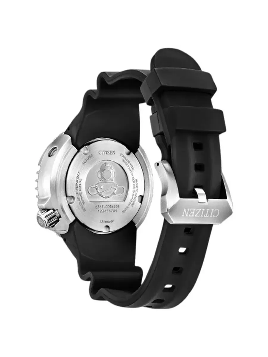 Мужские часы Citizen Promaster Dive с красным градиентным циферблатом BN1024-01Z — изображение 3 из 4, оттенок черный