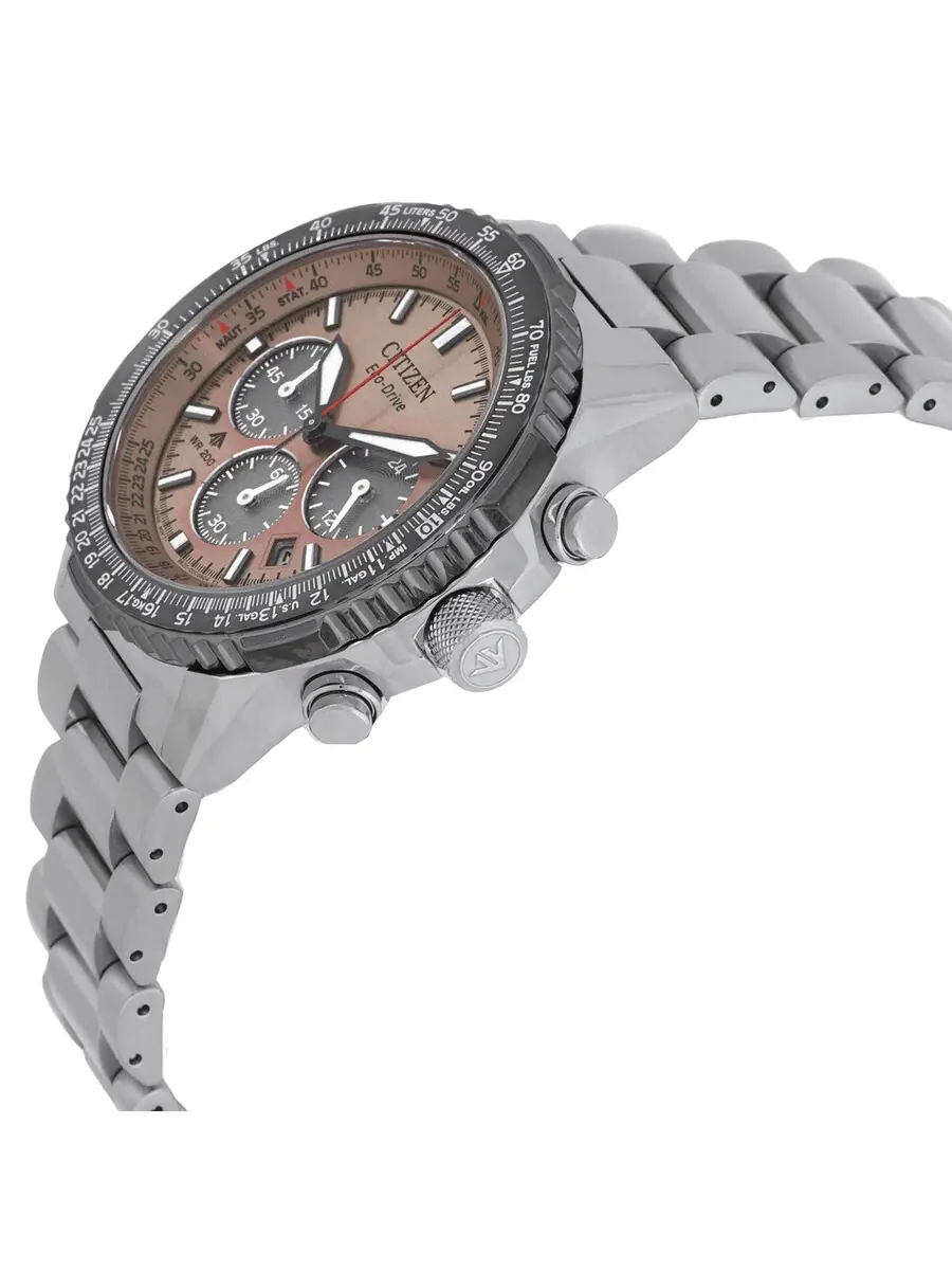 Мужские часы Citizen Promaster Navihawk Chronograph с салатовой циферблатом CA4664-60X — изображение 2 из 3