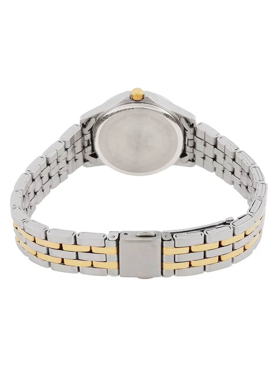 Женские кварцевые часы Citizen EQ0608-55E с черным циферблатом и двухцветной отделкой — изображение 3 из 3