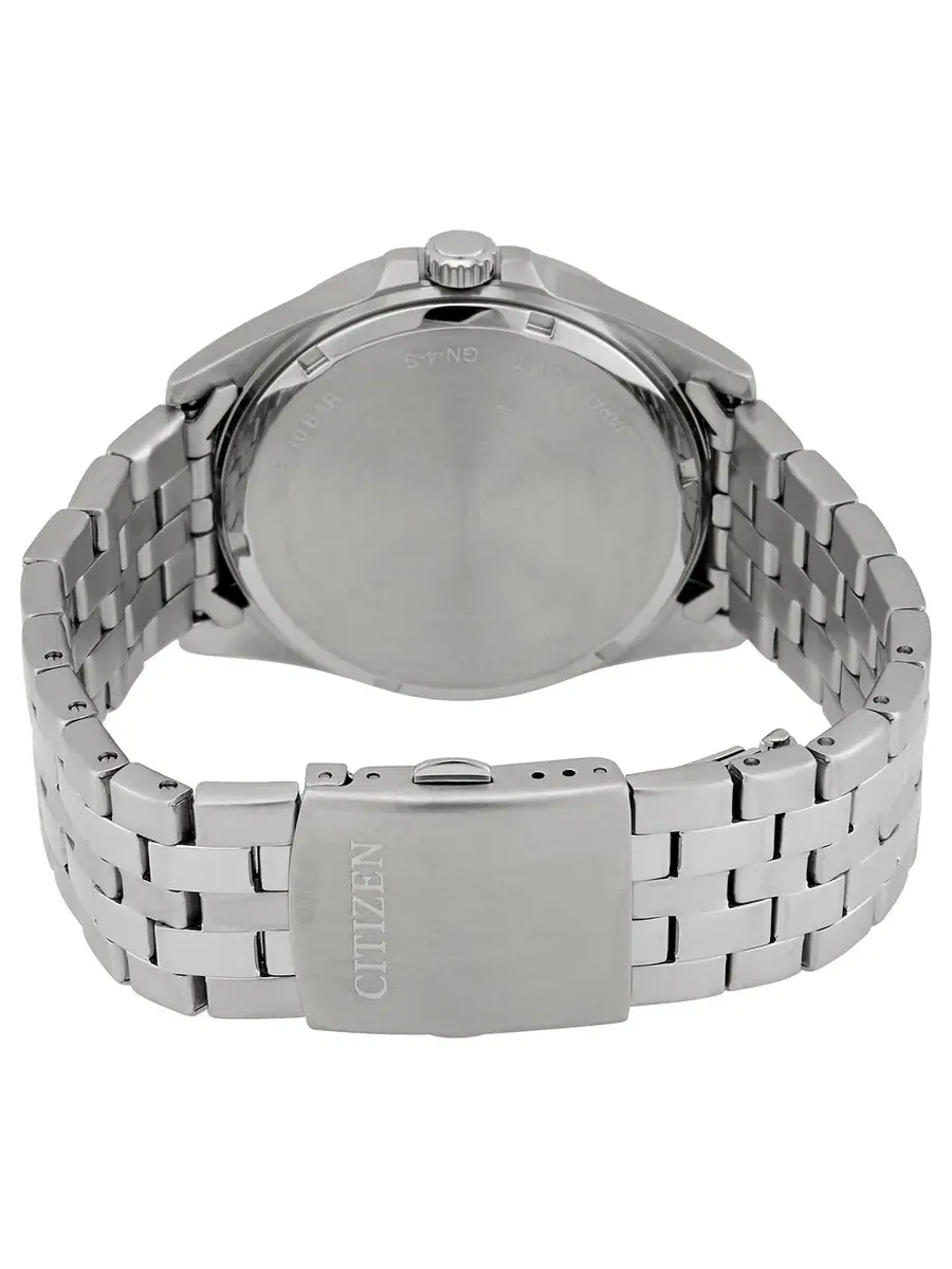 Мужские часы Citizen Quartz с белым циферблатом и корпусом из нержавеющей стали BI5051-51A — изображение 3 из 3