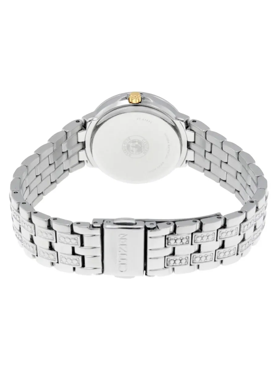 Женские часы Citizen Silhouette Crystal Eco-Drive EW2340-58A — изображение 3 из 3, оттенок серебряный