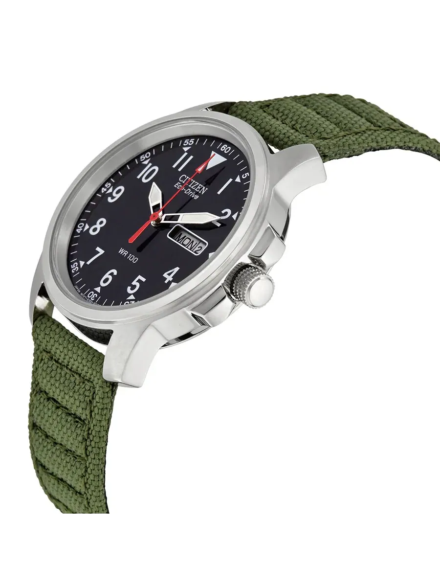 Мужские часы Citizen Strap Eco-Drive 180 Day-Date BM8180-03E — изображение 2 из 4, оттенок серебряный