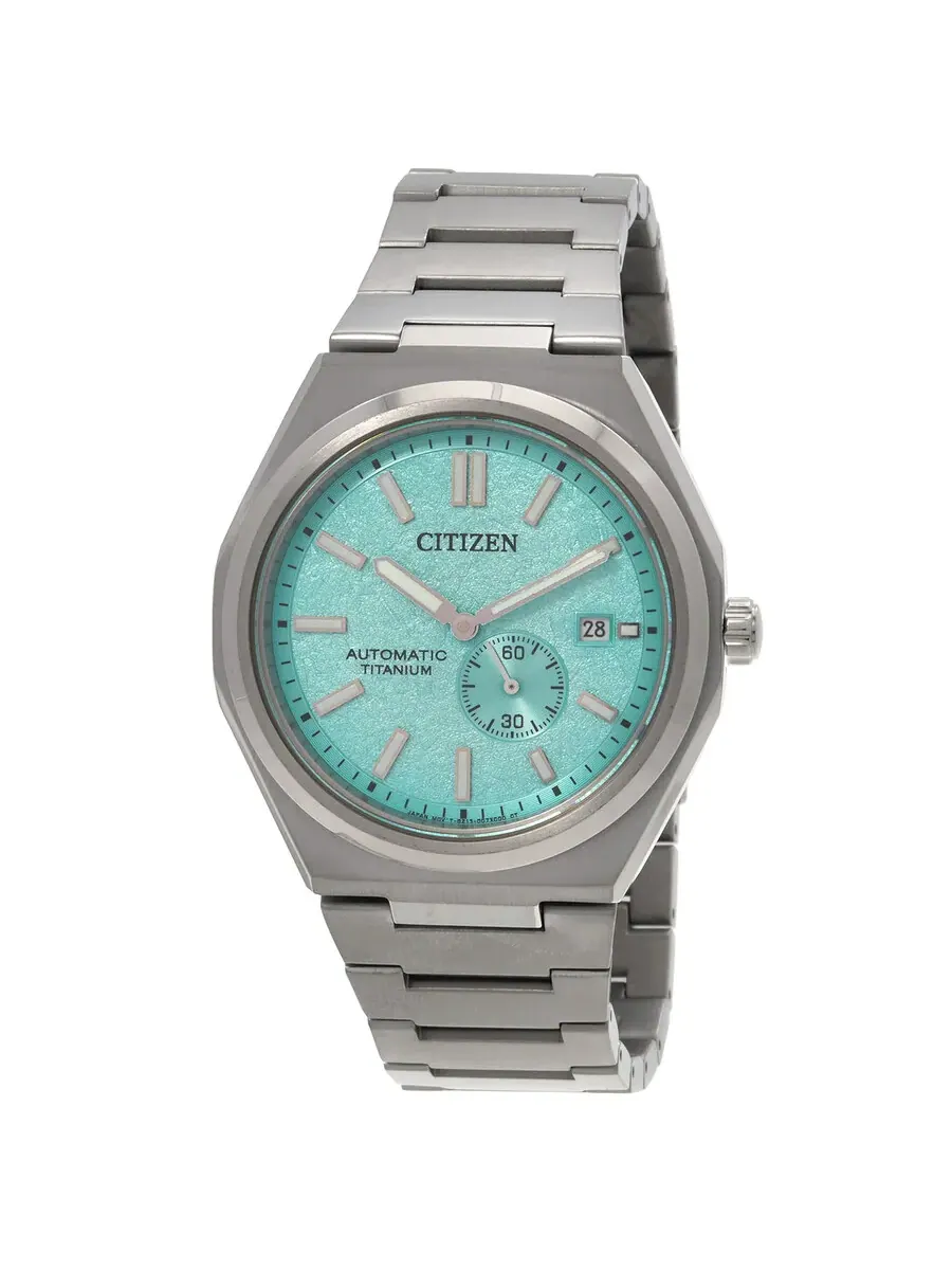 Мужские механические автоматические часы Citizen Zenshin NJ0180-80M — изображение 1 из 3, оттенок серебряный