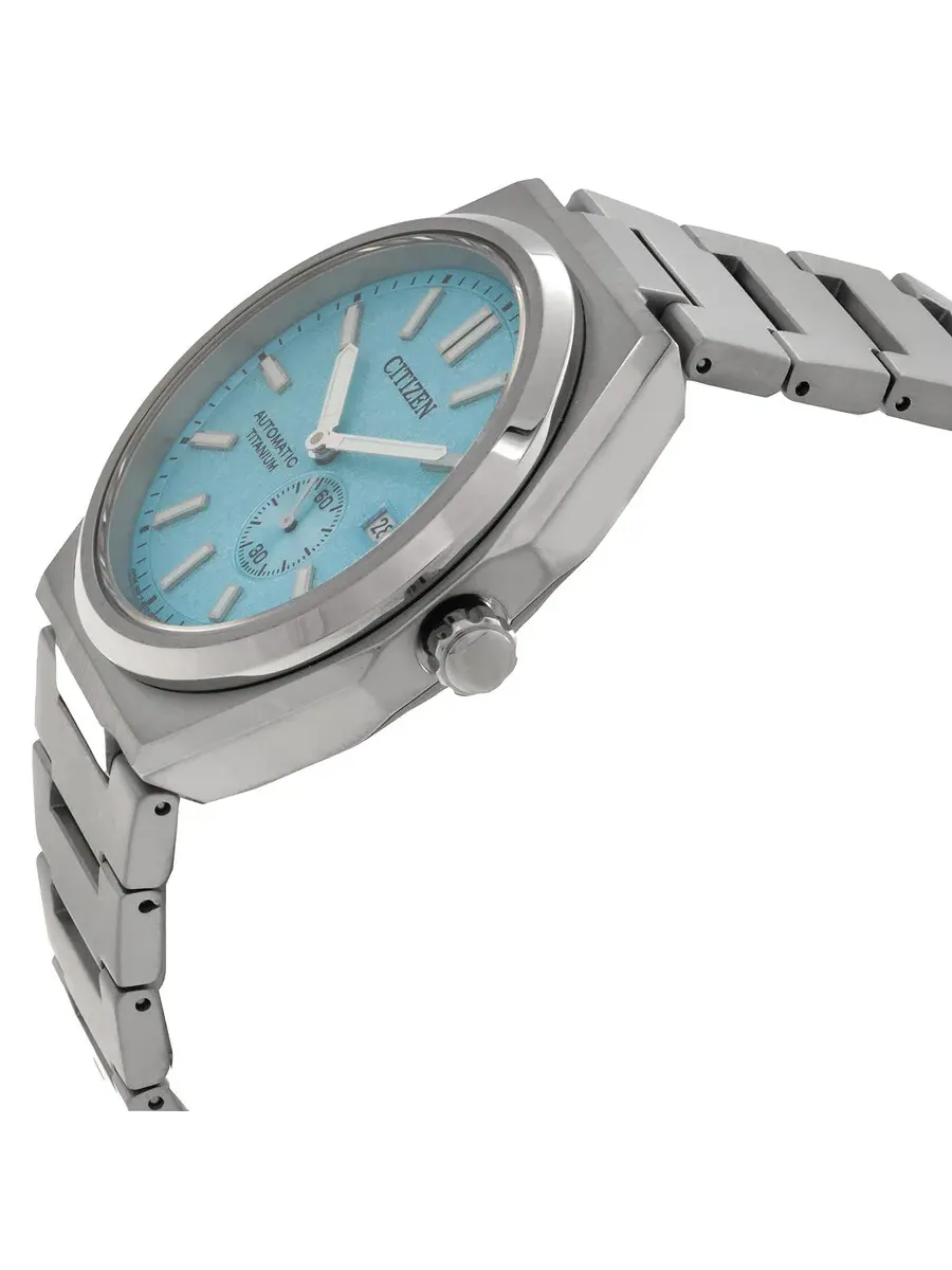 Мужские механические автоматические часы Citizen Zenshin NJ0180-80M — изображение 2 из 3, оттенок серебряный
