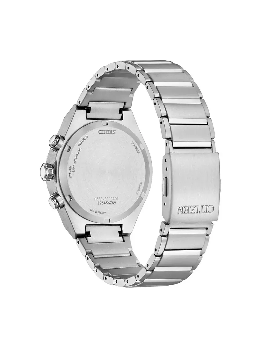 Часы Citizen Zenshin Senkei Chronograph с серебристым циферблатом CA4690-51A — изображение 3 из 3, оттенок серебряный