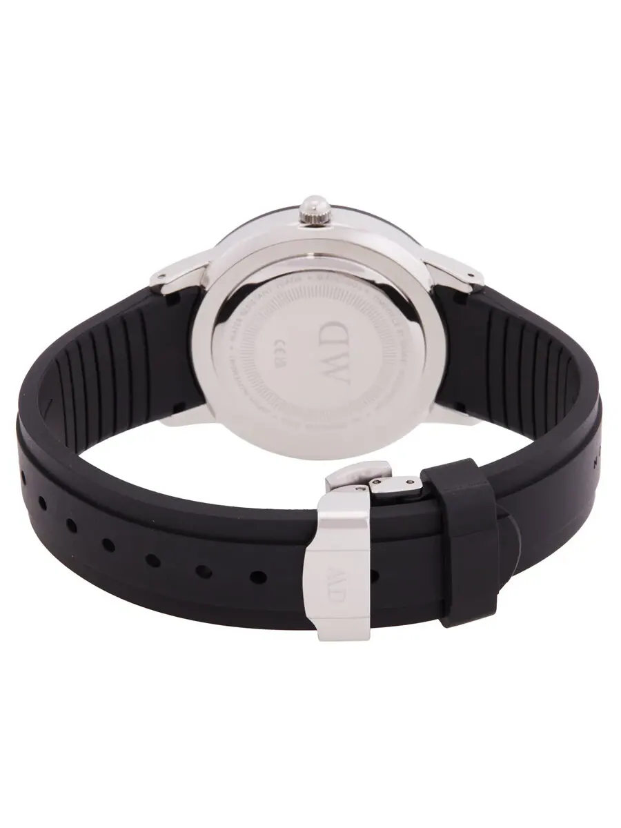 Мужские часы Daniel Wellington Iconic Motion Quartz с черным циферблатом DW00100436 — 3