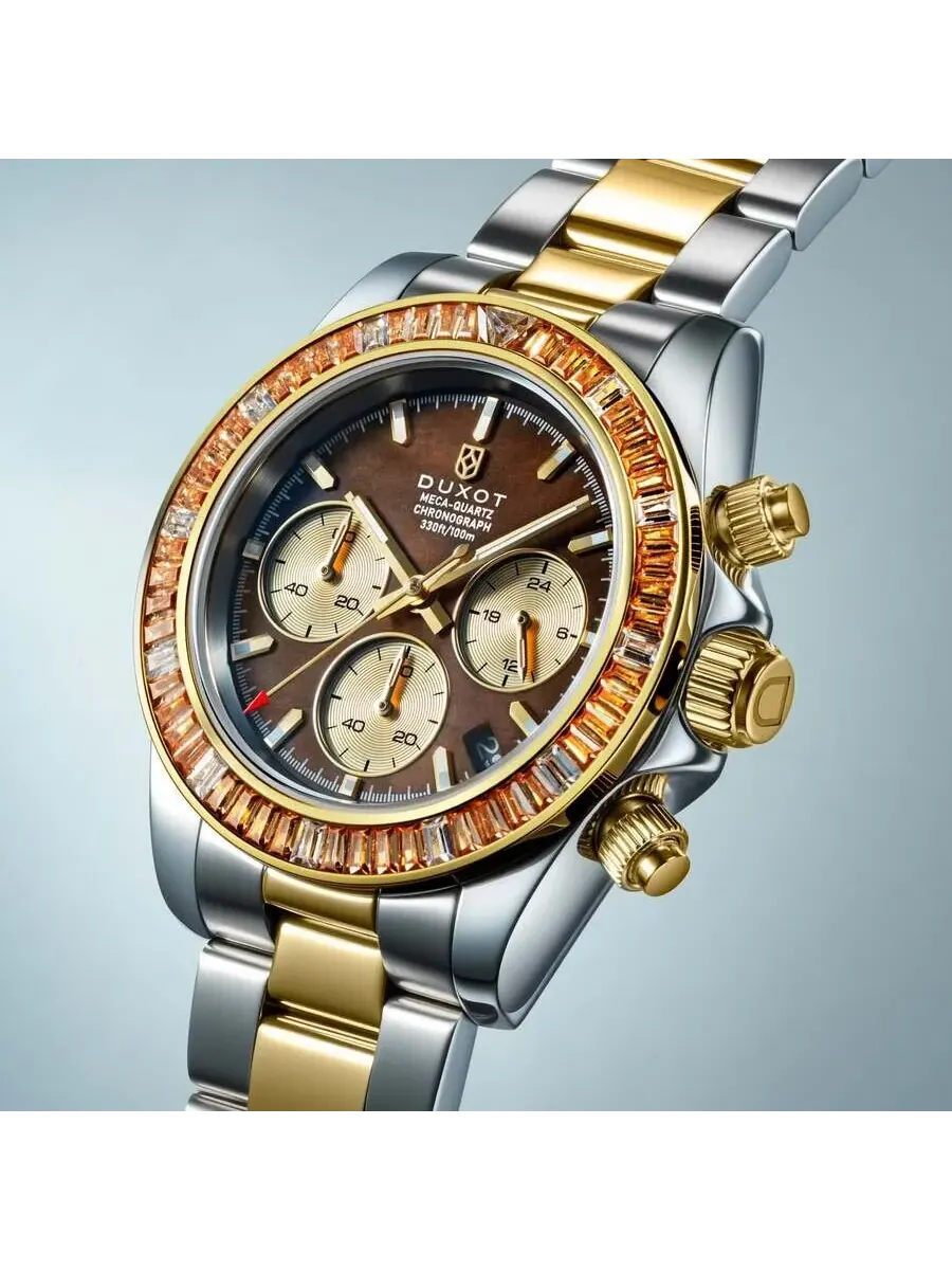 Мужские часы Duxot Accelero Rainbow Brown Dial DX-2064-77 — изображение 3 из 5, оттенок коричневый