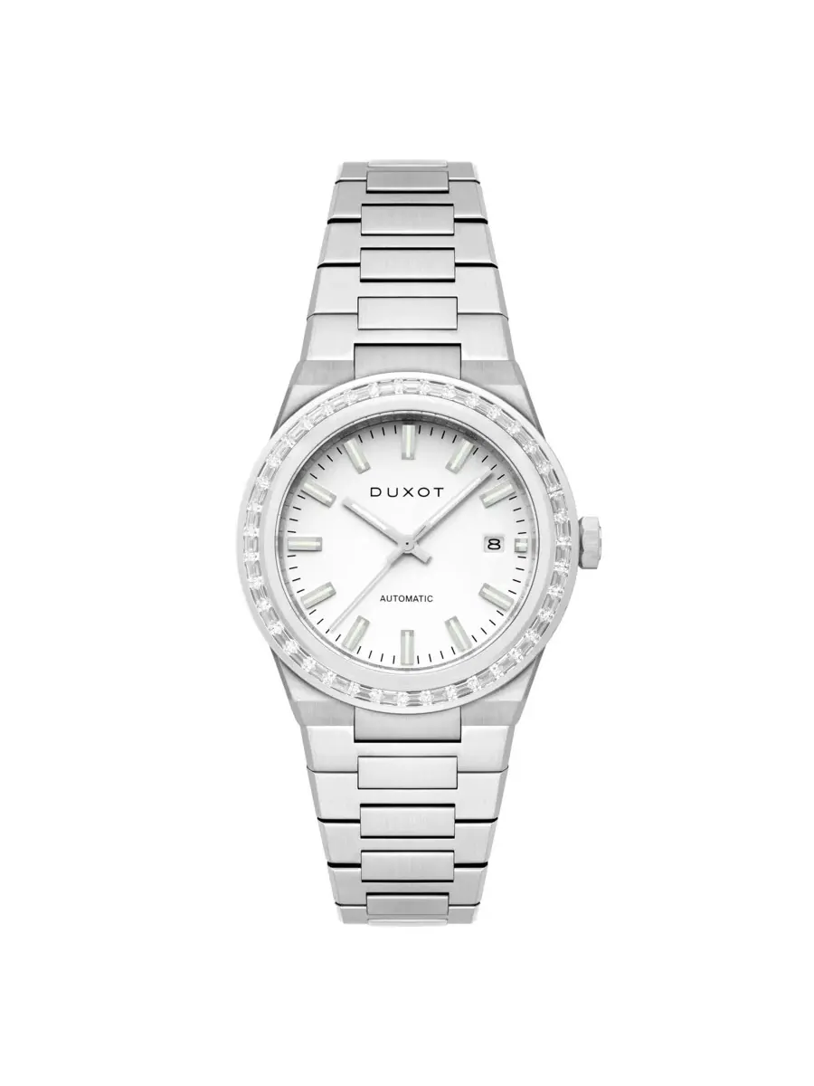 Мужские часы Duxot Alicante Rainbow White Dial DX-2075-22 — серебристый