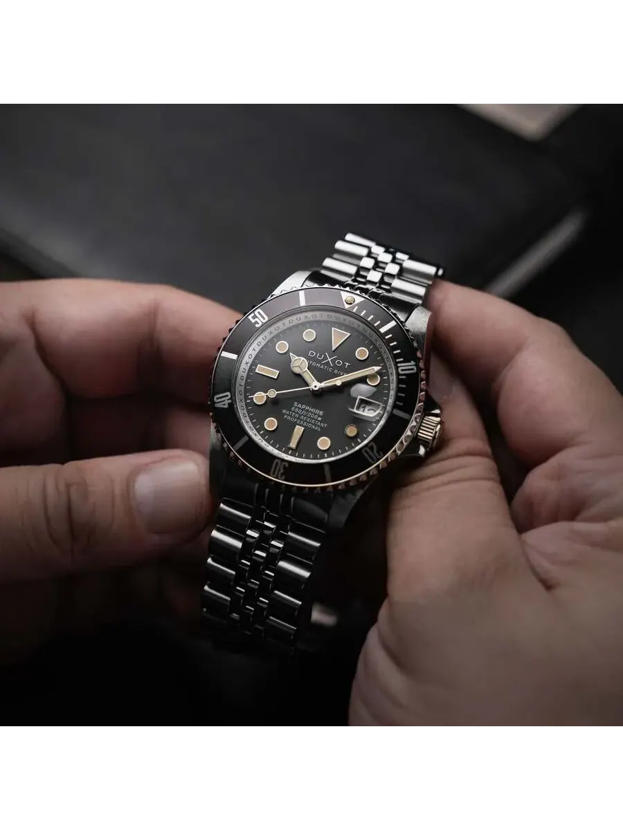 Мужские часы Duxot Atlantica Diver с серым циферблатом DX-2057-55 — изображение 2 из 4, оттенок серый