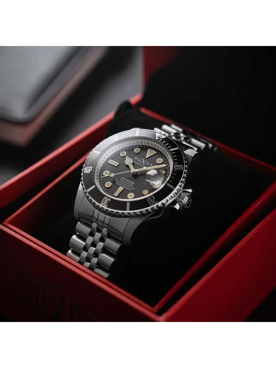Мужские часы Duxot Atlantica Diver с серым циферблатом DX-2057-55 — изображение 3 из 4, оттенок серый