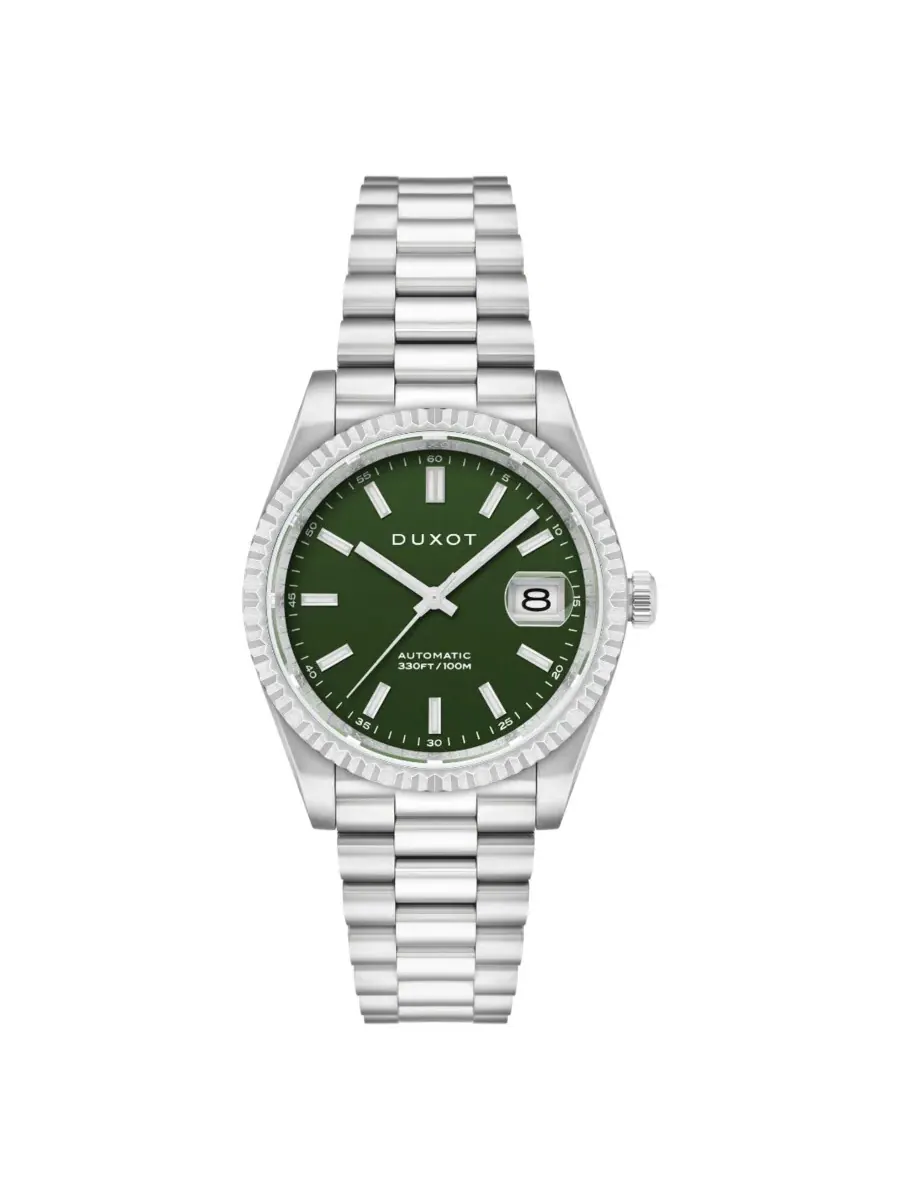 Мужские часы Duxot Marcel Automatic с зеленым циферблатом DX-2059-55