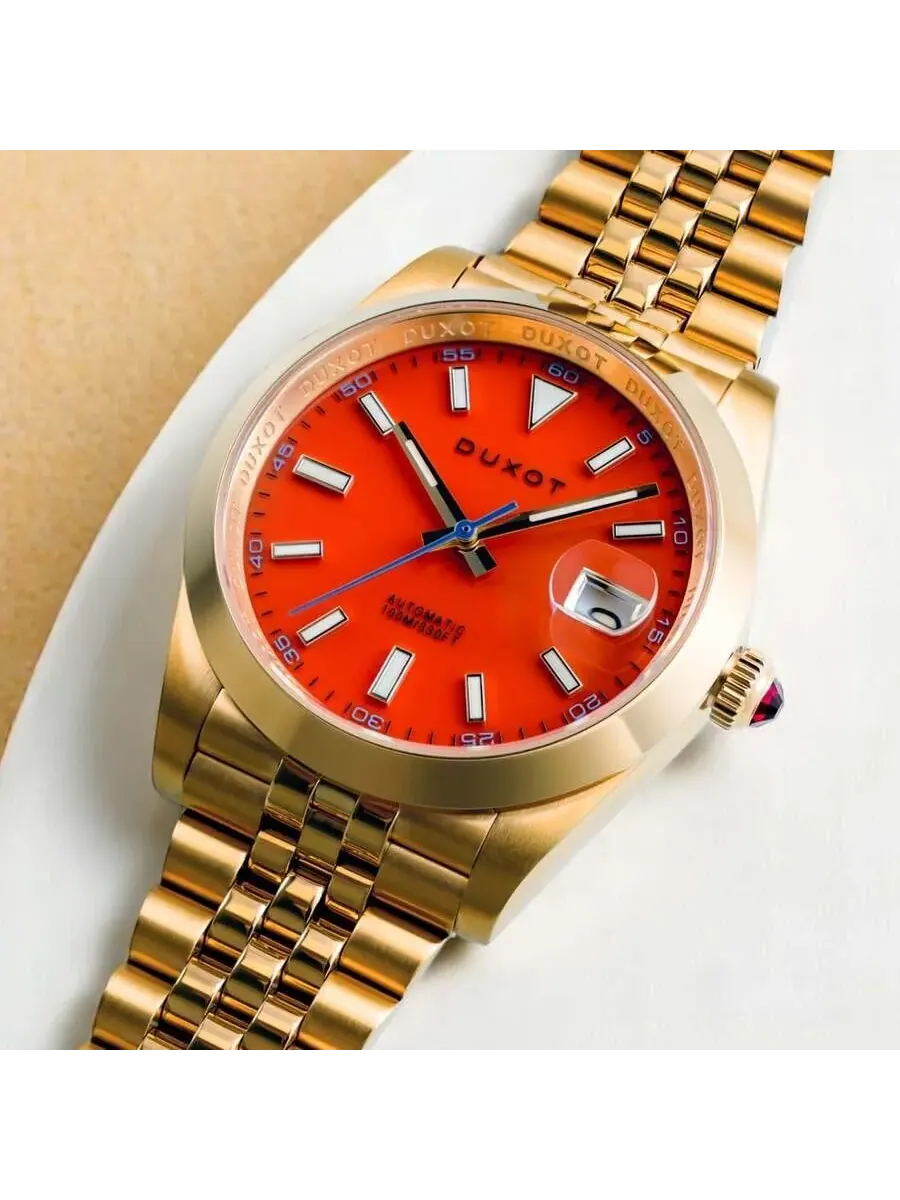 Мужские часы Duxot Vezeto Brown Dial DX-2061-GG — изображение 4 из 5, оттенок коричневый
