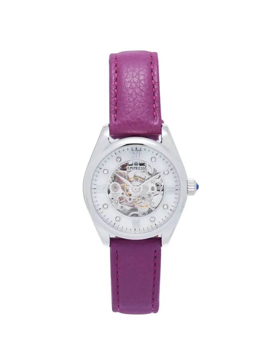 Женские часы Empress Magnolia с белым циферблатом EMPEM3605 — серебристый