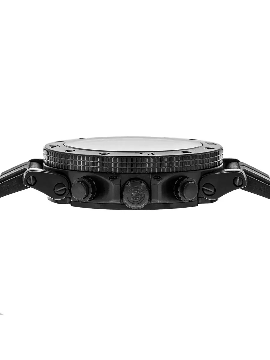 Мужские часы Equipe Tritium Arciform Chronograph с серебристым циферблатом ET412 — изображение 3 из 3, оттенок черный