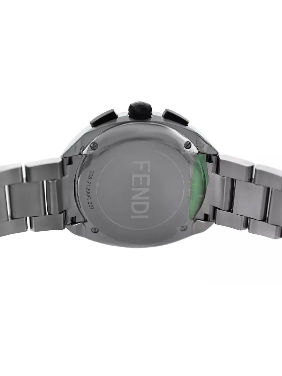 Мужские часы Fendi Momento Bugs Quartz с синим циферблатом F215013500 — 4